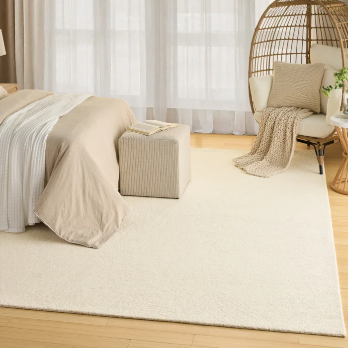 DKNY Pure Angles Ivory ANG01 8 ft. X 10 ft. Rect. Rug
