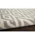 Nourison Grafix Runner Area Rug GRF18-White/Grey