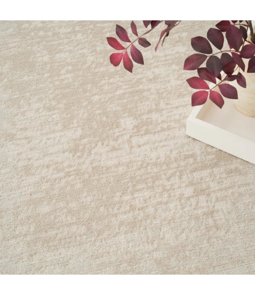 Nourison Serenity Home Ivory SRH06 4 ft. X Round Rug