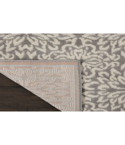 Nourison Jubilant Ivory Grey JUB06 2 ft. X 6 ft. Rectangle Rug