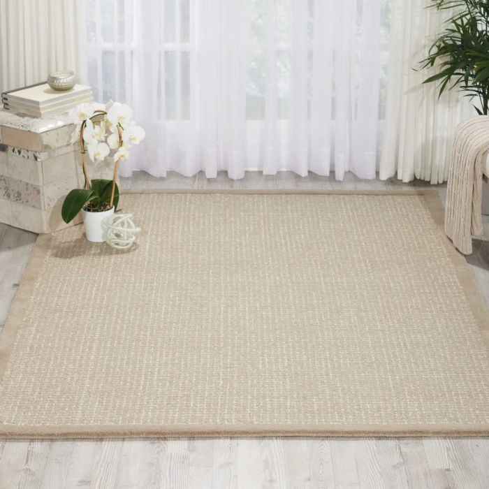 kathy ireland Home River Brook Area Rug KI809-Taupe/Ivory