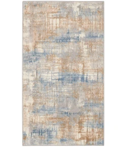 Calvin Klein CK950 Rush CK951 Blue Beige 2 ft. 2 in. X 3 ft. 9 in. Area Rug