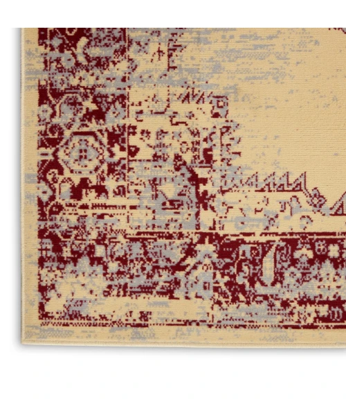 Nourison Grafix Area Rug GRF14-Cream/Red