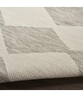 Nourison Positano Light Grey POS04 2ft.2in. x 12ft. Rect. Rug
