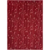 Nourison Home Grafix GRF15 Red 8 ft. 6 in. X 12 ft. Area Rug