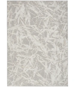 Calvin Klein CK950 Rush CK956 Grey Ivory 5 ft. 3 in. X 7 ft. 3 in. Area Rug