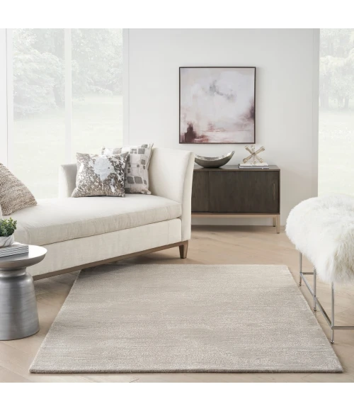 Michael Amini Ma30 Star Area Rug SMR02 Taupe/Ivory 5'3" x 7'3"