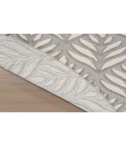 Nourison Aloha Grey ALH35 7’10” Round Rug