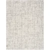 Nourison Home Modern Shag MMD06 Ivory Grey 5 ft. 3 in. X 7 ft. Area Rug