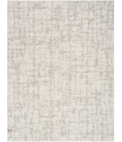 Nourison Home Modern Shag MMD06 Ivory Grey 5 ft. 3 in. X 7 ft. Area Rug