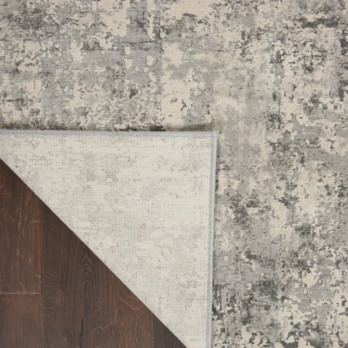 Nourison Rustic Textures Area Rug RUS07-Grey/Beige