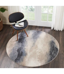 Nourison Home Maxell MAE06 Flint 5 ft. 3 in. Round Area Rug