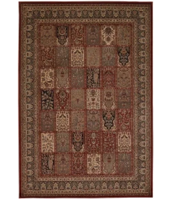 Nourison Home Ararat Red ARA01 7ft.10in. x 10ft.6in. Rect. Rug