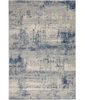 Nourison Rustic Textures Area Rug RUS10 Ivory Blue