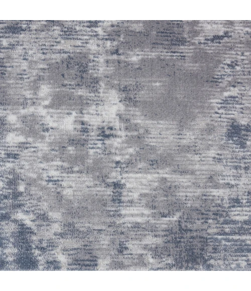 Nourison Rustic Textures Grey RUS05 6 ft. X 9 ft. Rect. Rug