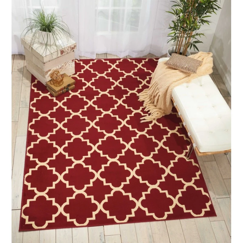 Nourison Grafix Area Rug GRF08-Red