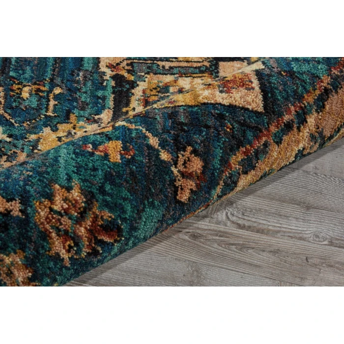 Nourison 2020 Round Area Rug NR206-Teal