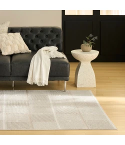 Nourison Home Nordic NRC09 Ivory Taupe 5 ft. X 7 ft. Area Rug
