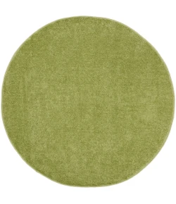 Nourison Home Nourison Essentials NRE01 Green 4 ft. Round Area Rug