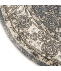 Nourison Quarry Blue QUA05 4 ft. X Round Rug
