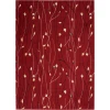 Nourison Home Grafix GRF15 Red 3 ft. 9 in. X 5 ft. 9 in. Area Rug