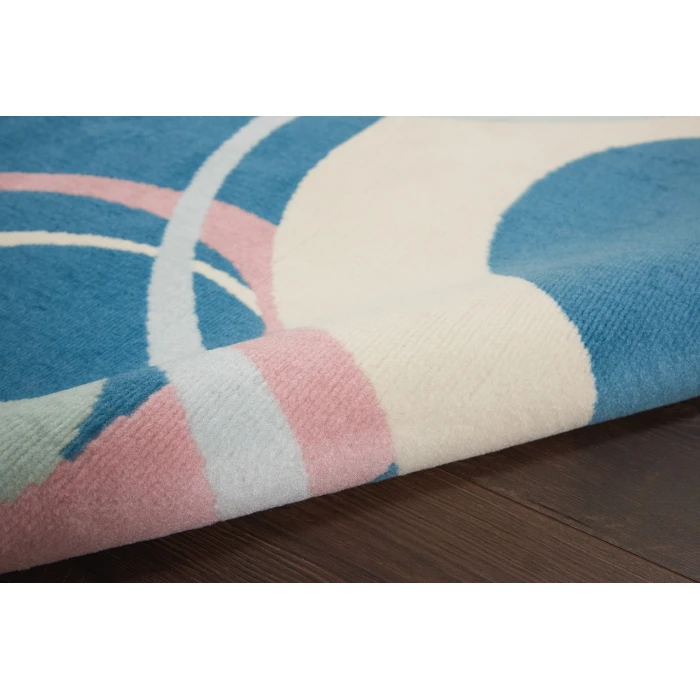 Nourison Grafix Area Rug GRF21-Blue Multi Colored