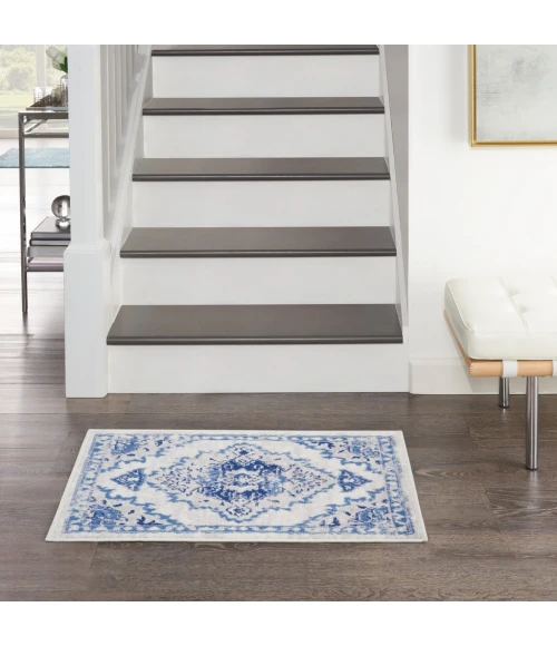 Nourison Whimsicle Area Rug WHS14-Ivory Blue