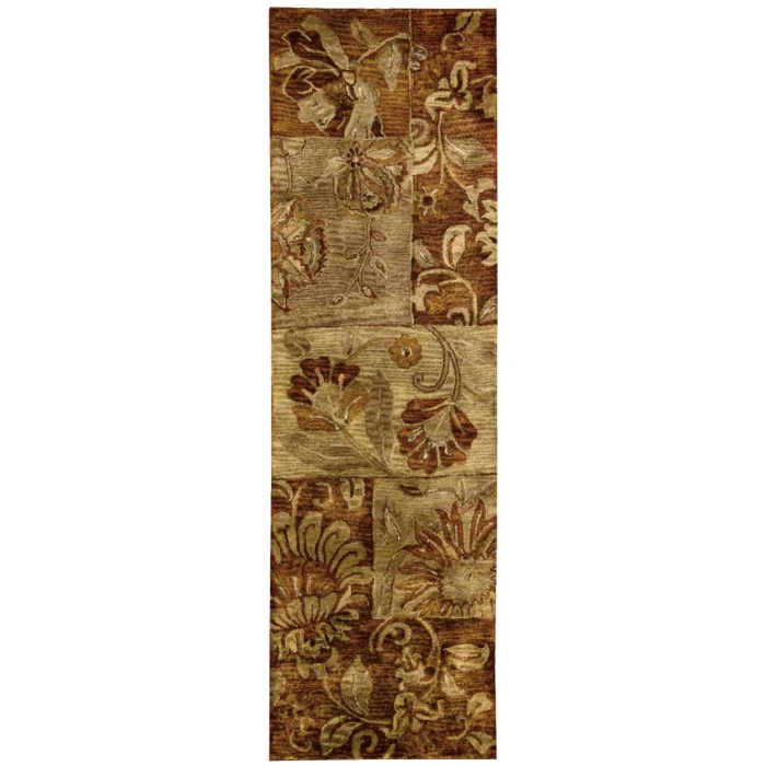 Nourison Home Jaipur Red JA48 2ft.4in. x 8ft. Rect. Rug