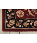 Nourison 2000 Area Rug 2002-Burgundy