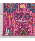 Nourison Passion Area Rug PSN01 Fuchsia 2'2" x 10'