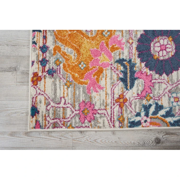 Nourison Passion Area Rug PSN01-Silver