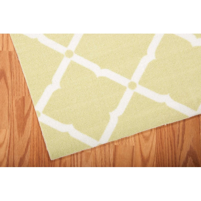 Nourison Home & Garden Area Rug RS091 Light Green 10' x 13'