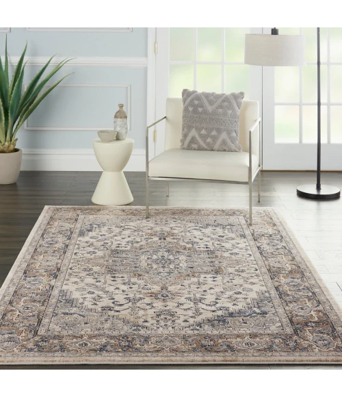 Nourison Quarry Area Rug QUA05 Ivory/Grey