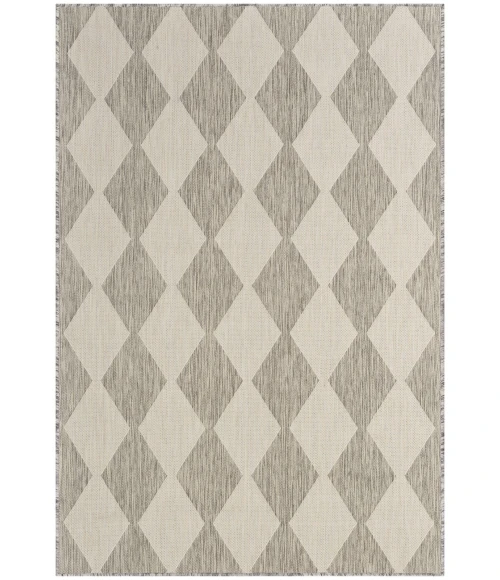 Nourison Positano Light Grey POS04 4 ft. X 6 ft. Rect. Rug