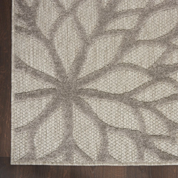 Nourison Aloha Runner Area Rug ALH05-Silver Grey