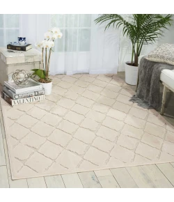 Michael Amini Gleam MA601 Ivory 9 ft. 3 in. X 12 ft. 9 in. Area Rug