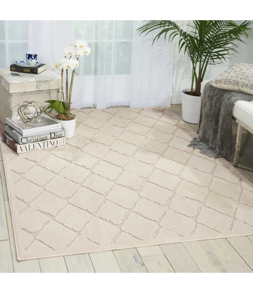 Michael Amini Gleam Area Rug MA601 Ivory