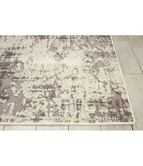 Michael Amini Gleam Area Rug MA602 Ivory/Grey