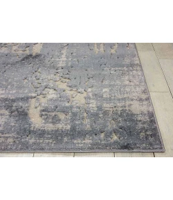 Michael Amini Gleam MA602 Slate 3 ft. 10 in. X 5 ft. 10 in. Area Rug