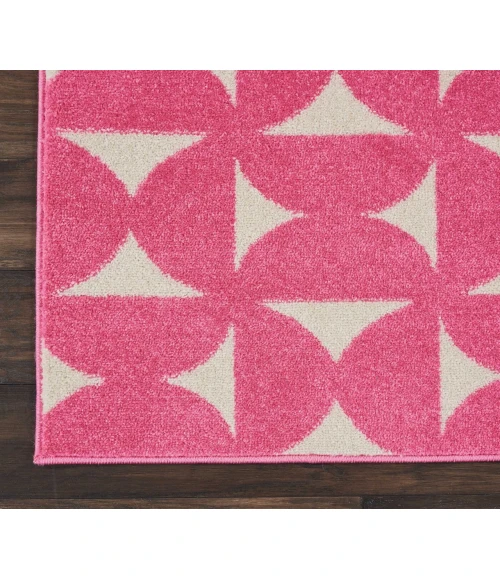 Nourison Harper Pink DS301 2ft.2in. x 7ft.6in. Rect. Rug