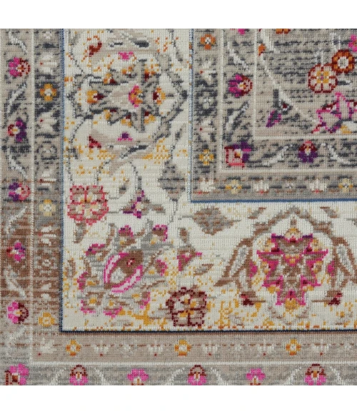 Nourison Vintage Kashan Area Rug VKA01-Grey