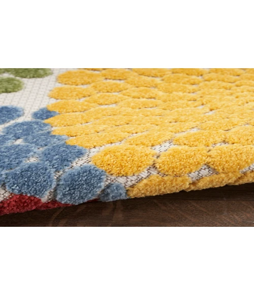 Nourison Aloha Multicolor ALH29 2 ft. X 6 ft. Rectangle Rug