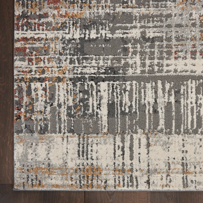 Nourison Tangra Multicolor TNR04 5 ft. X 7 ft. Rect. Rug
