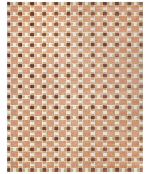 Nourison Nordic Rust NRC14 8 ft. X 10 ft. Rect. Rug
