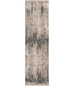 Nourison Home Tangra TNR05 Cream Grey 2 ft. 2 in. X 7 ft. 6 in. Area Rug