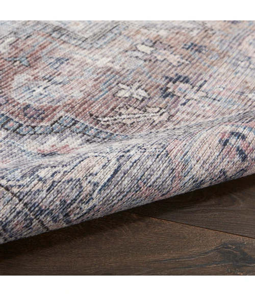 Nicole Curtis Machine Washable Series 1 Area Rug SR101 Grey