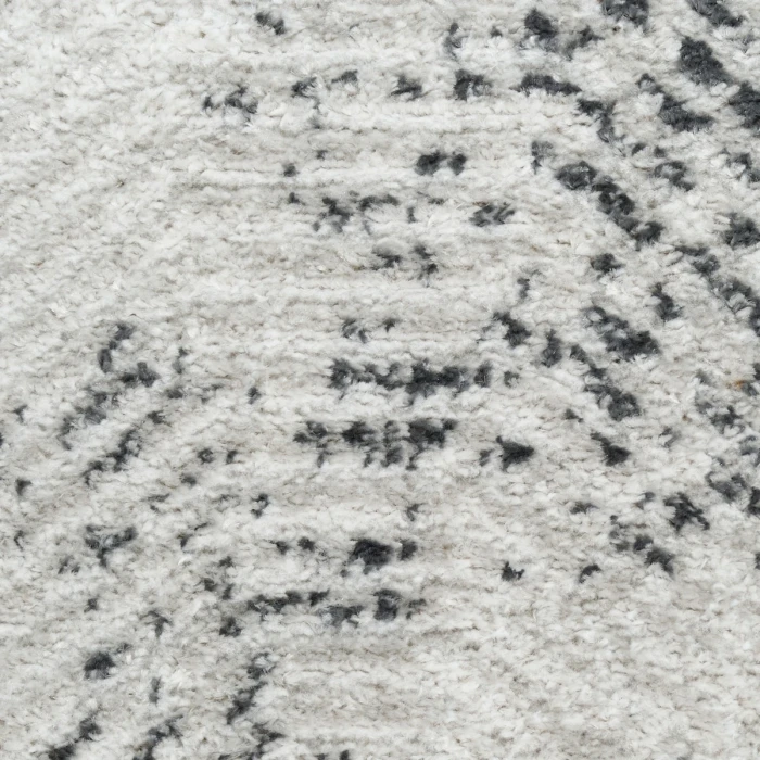 Nourison Dekor Grey Charcoal DEK04 2 ft. X 4 ft. Rect. Rug