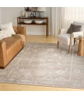 Nourison Vintage Washables Grey VWS09 9 ft. 10 in. X 13 ft. 2 in. Rect. Rug