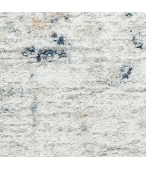 Nourison Dekor Grey Navy DEK07 2 ft. X 4 ft. Rect. Rug