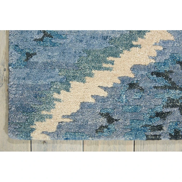 Nourison Home Tahoe Modern Blue MTA06 5ft.6in. x 8ft.6in. Rect. Rug